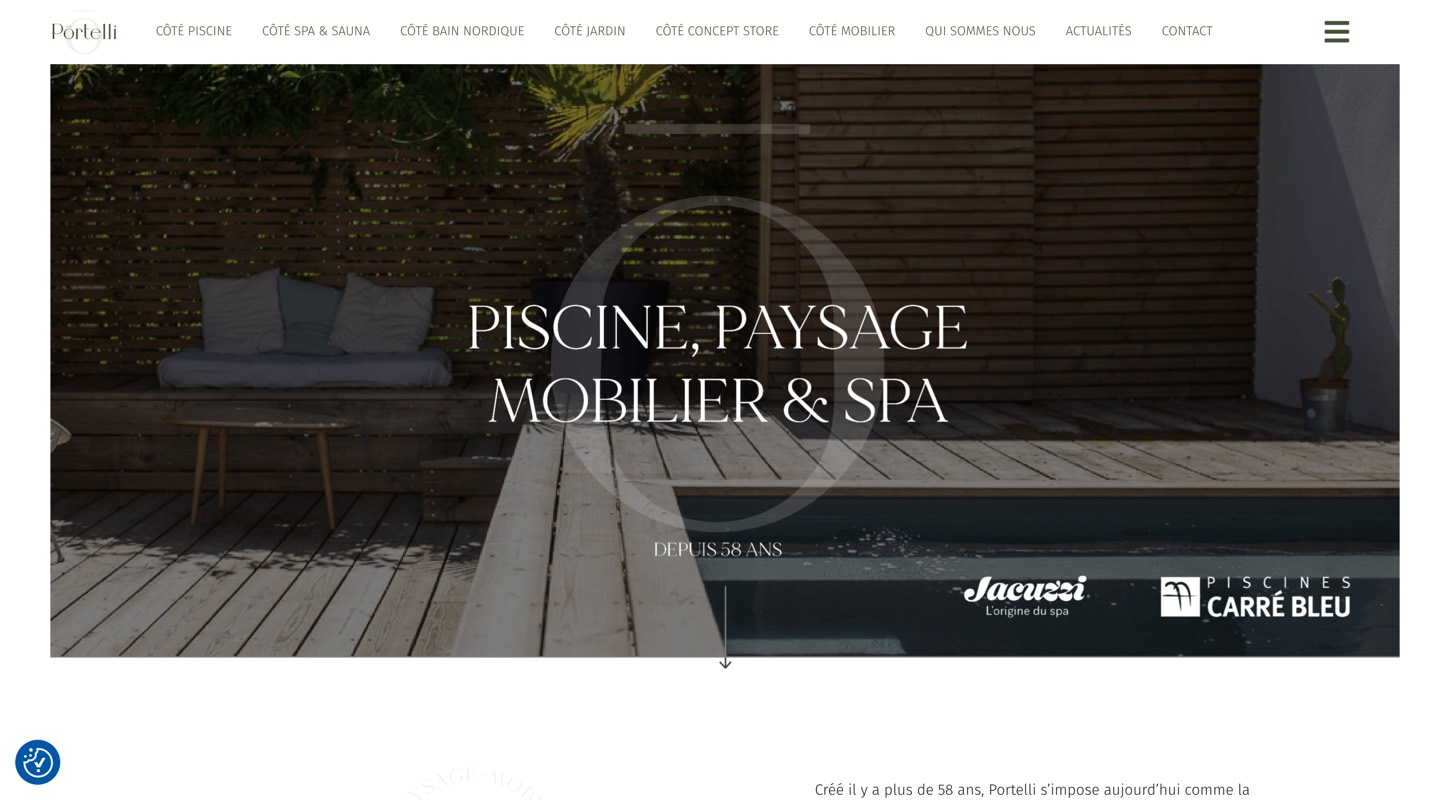 Le site avant refonte